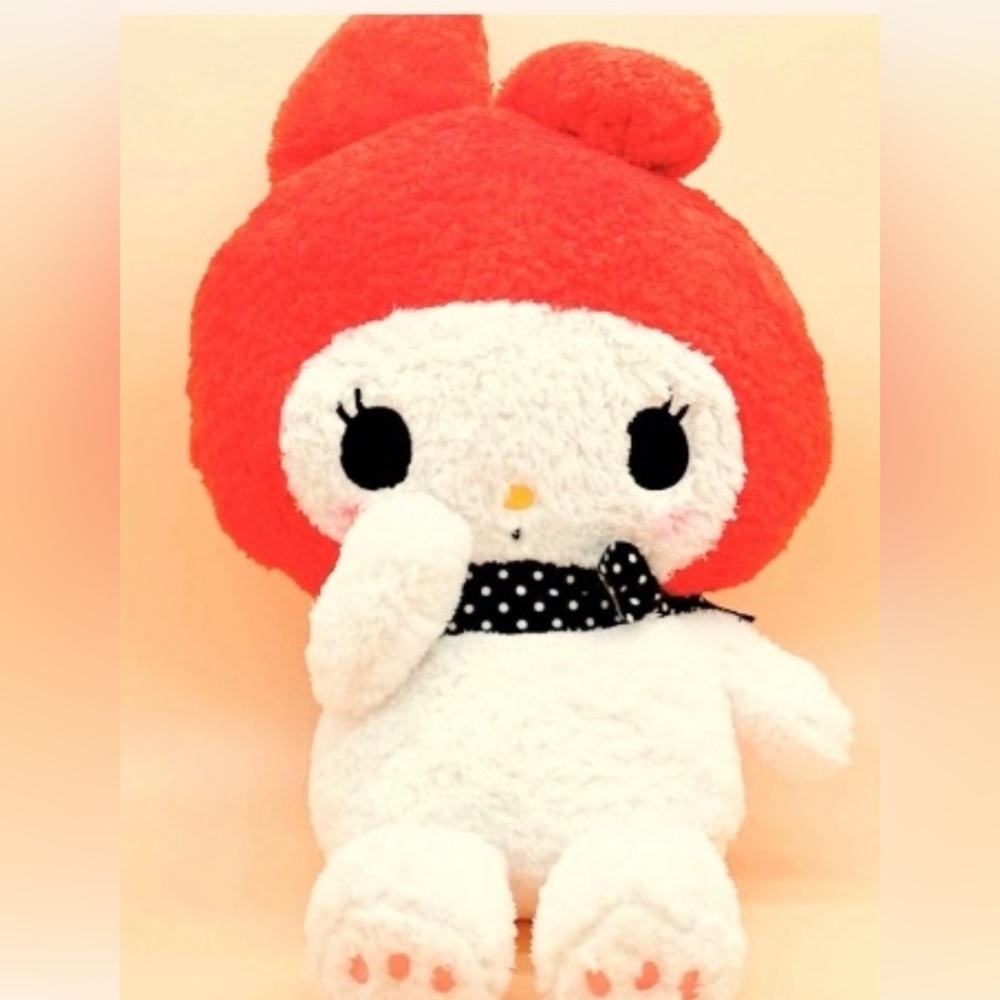 New 20in Japan Exclusive Yuru Kawa Sanrio My Melody 1950 Fashion Series Plushie